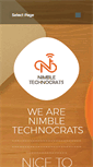 Mobile Screenshot of nimbletechnocrats.com